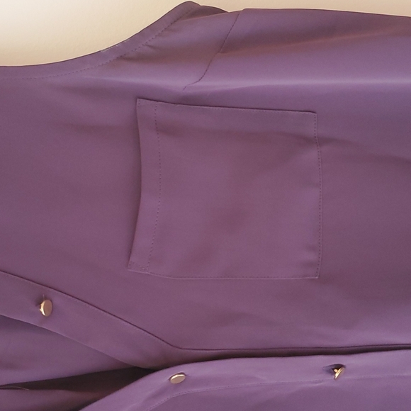 Purple Le Chateau top - Picture 3 of 4